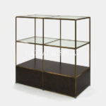 Vivo antique glass table VB(2x3)1200x600H1200SG300