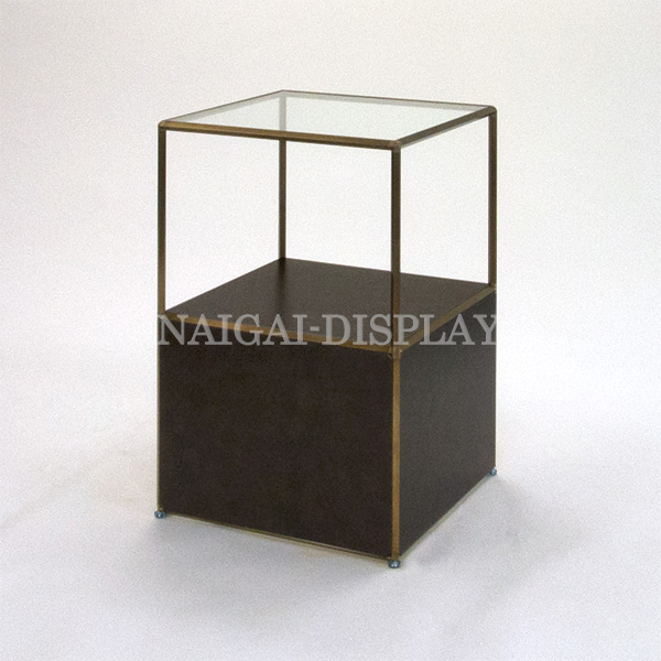 ビボ古美色ガラステーブル VB(1x2)600マスH900SG450