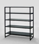 Frame 1350 (Black) 4 Shelves