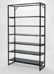 Frame 2100 (Black) 6 Shelves