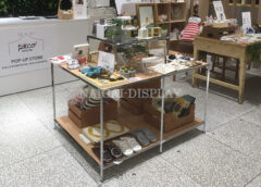 納入事例、パイプユニット什器 ビボ